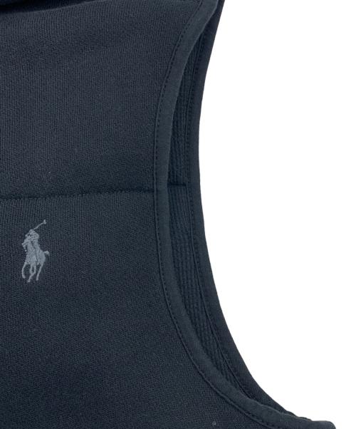 POLO RALPH LAUREN（ポロ・ラルフローレン）POLO RALPH LAUREN (ポロ・ラルフローレン) 中綿ベスト ブラック サイズ:XSの古着・服飾アイテム