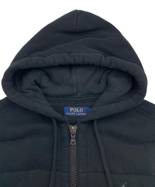 POLO RALPH LAUREN（ポロ・ラルフローレン）POLO RALPH LAUREN (ポロ・ラルフローレン) 中綿ベスト ブラック サイズ:XSの古着・服飾アイテム