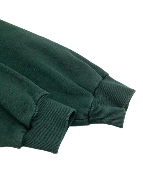 KEBOZ（ケボズ）KEBOZ (ケボズ) スウェットプルオーバー グリーン サイズ:Sの古着・服飾アイテム