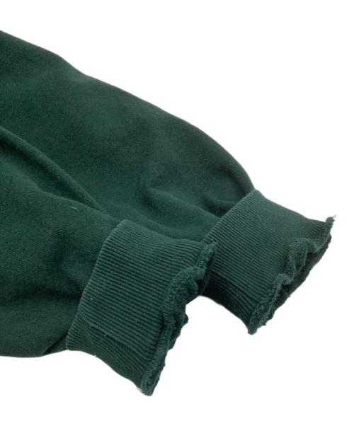 KEBOZ（ケボズ）KEBOZ (ケボズ) スウェットプルオーバー グリーン サイズ:Sの古着・服飾アイテム