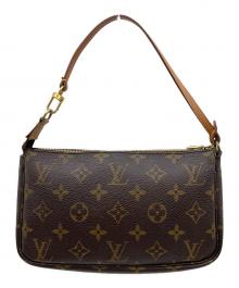 LOUIS VUITTON（ルイヴィトン）の古着「ポシェット・アクセソワール」｜ブラウン