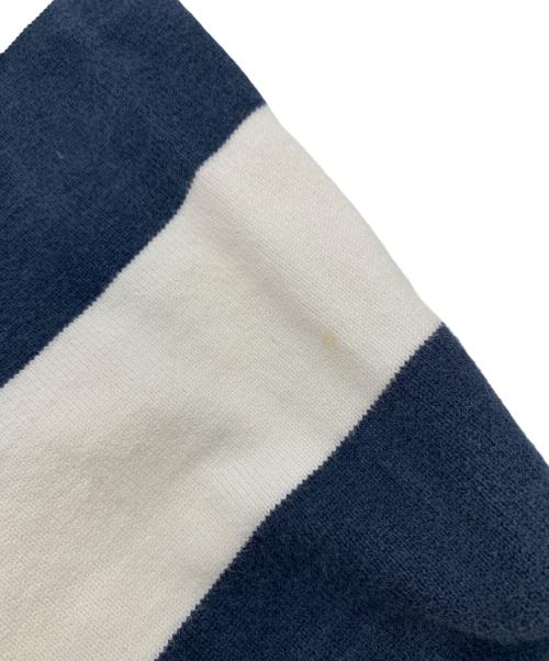 A BATHING APE（ア ベイシング エイプ）A BATHING APE (ア ベイシング エイプ) ジップパーカー ネイビー×ホワイト サイズ:Mの古着・服飾アイテム