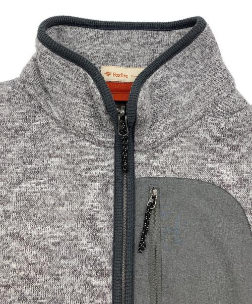 FOX FIRE（フォックスファイヤー）FOX FIRE (フォックスファイヤー) フリースジャケット グレー サイズ:Lの古着・服飾アイテム