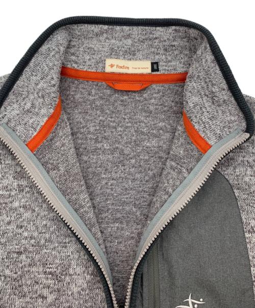 FOX FIRE（フォックスファイヤー）FOX FIRE (フォックスファイヤー) フリースジャケット グレー サイズ:Lの古着・服飾アイテム