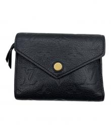 LOUIS VUITTON（ルイ ヴィトン）の古着「ポルトフォイユヴィクトリーヌ」｜ブラック