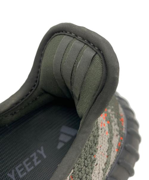 adidas（アディダス）adidas (アディダス) YEEZY BOOST350V2 オリーブ×オレンジ サイズ:25.5cmの古着・服飾アイテム