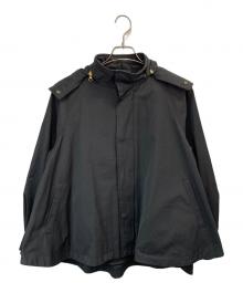 Emma Taylor（エマテイラー）の古着「3WAYフレアーマウンテンパーカー」｜ブラック