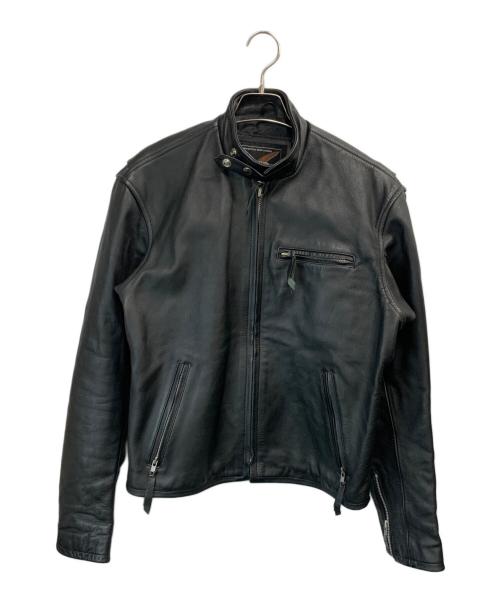 OHPLAN（オウプラン）OHPLAN (オウプラン) レザージャケット ブラック サイズ:3Lの古着・服飾アイテム
