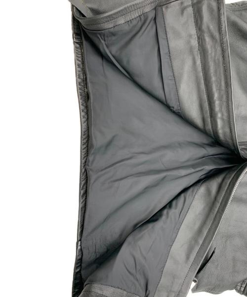 OHPLAN（オウプラン）OHPLAN (オウプラン) レザージャケット ブラック サイズ:3Lの古着・服飾アイテム