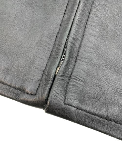 OHPLAN（オウプラン）OHPLAN (オウプラン) レザージャケット ブラック サイズ:3Lの古着・服飾アイテム