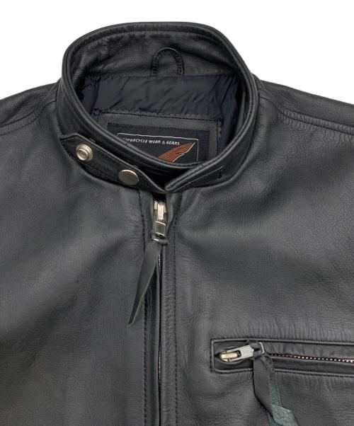 OHPLAN（オウプラン）OHPLAN (オウプラン) レザージャケット ブラック サイズ:3Lの古着・服飾アイテム