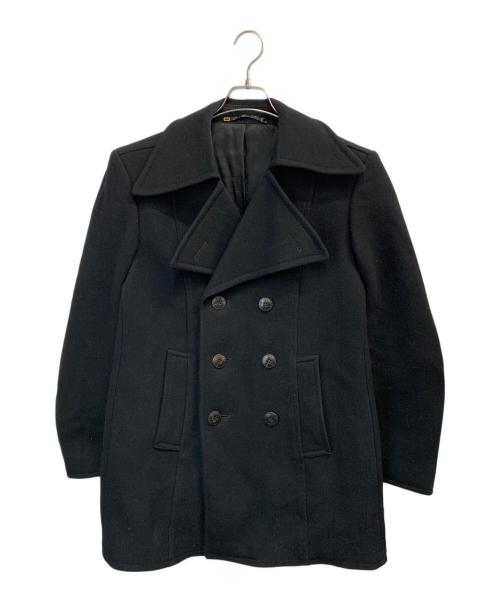 Müller Wipperfürth（ミュラー・ヴィッパーフュルト）Müller Wipperfürth (ミュラー・ヴィッパーフュルト) ウールコート ブラック サイズ:48の古着・服飾アイテム