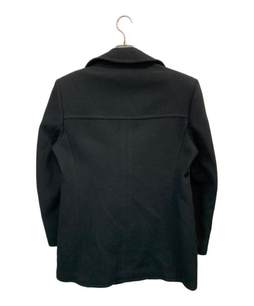 Müller Wipperfürth（ミュラー・ヴィッパーフュルト）Müller Wipperfürth (ミュラー・ヴィッパーフュルト) ウールコート ブラック サイズ:48の古着・服飾アイテム