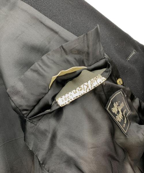 Müller Wipperfürth（ミュラー・ヴィッパーフュルト）Müller Wipperfürth (ミュラー・ヴィッパーフュルト) ウールコート ブラック サイズ:48の古着・服飾アイテム