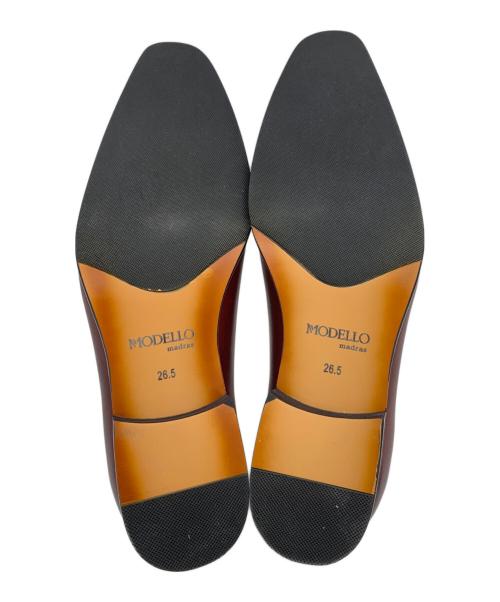 MODELLO（モデロ）MODELLO (モデロ) ビジネスシューズ レッド サイズ:26.5の古着・服飾アイテム