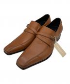 KATHARINE HAMNETTキャサリンハムネット）の古着「ビジネスシューズ」｜ブラウン