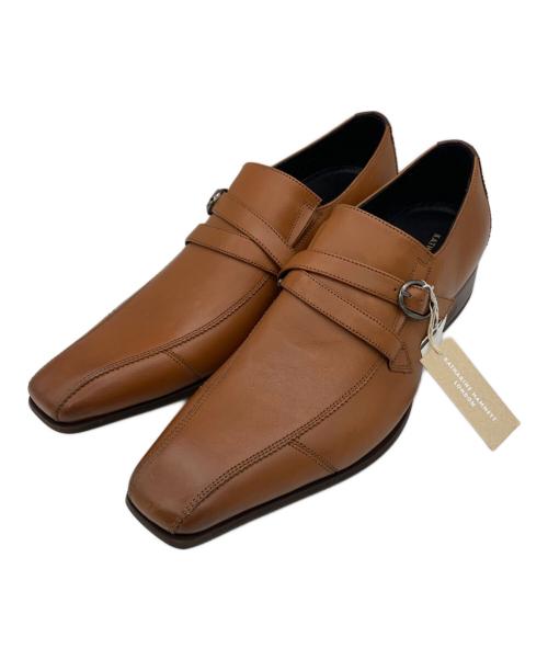 KATHARINE HAMNETT（キャサリンハムネット）KATHARINE HAMNETT (キャサリンハムネット) ビジネスシューズ ブラウン サイズ:26.5cmの古着・服飾アイテム