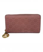 GUCCIグッチ）の古着「長財布」｜ピンク