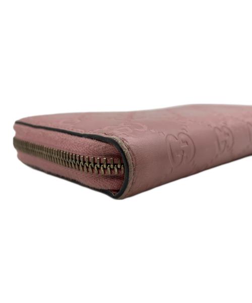 GUCCI（グッチ）GUCCI (グッチ) 長財布 ピンクの古着・服飾アイテム