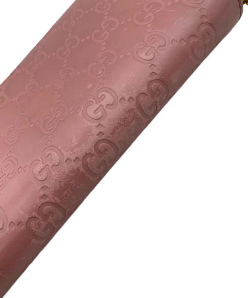 GUCCI（グッチ）GUCCI (グッチ) 長財布 ピンクの古着・服飾アイテム