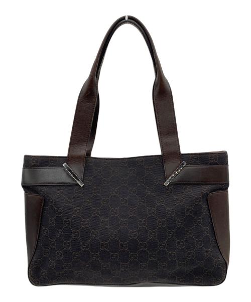 GUCCI（グッチ）GUCCI (グッチ) ハンドバッグ ブラウンの古着・服飾アイテム