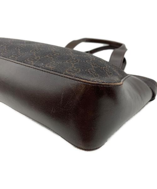 GUCCI（グッチ）GUCCI (グッチ) ハンドバッグ ブラウンの古着・服飾アイテム