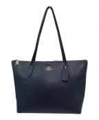 COACHコーチ）の古着「トートバッグ」｜ネイビー