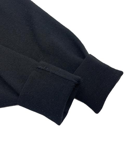 sacai luck（サカイラック）sacai luck (サカイラック) ドッキング ニットカーディガン ブラック サイズ:2の古着・服飾アイテム
