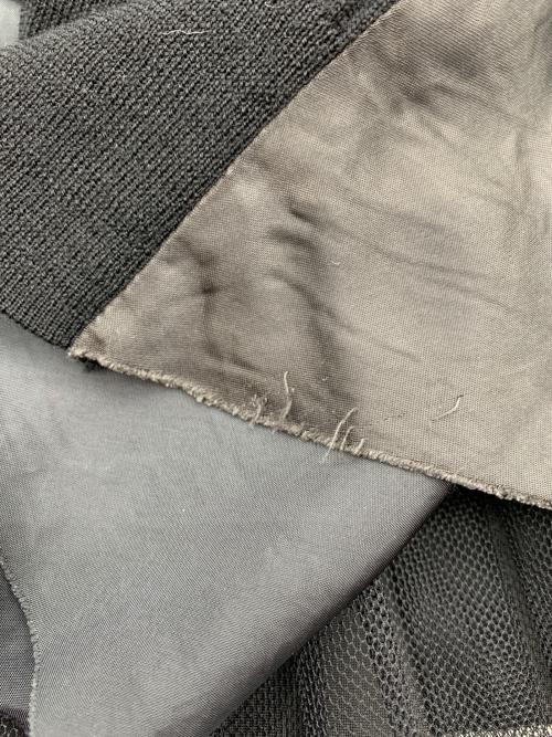 sacai luck（サカイラック）sacai luck (サカイラック) ドッキング ニットカーディガン ブラック サイズ:2の古着・服飾アイテム