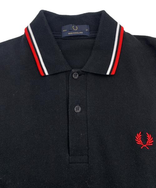 FRED PERRY（フレッドペリー）FRED PERRY (フレッドペリー) 長袖ポロシャツ ブラック サイズ:38の古着・服飾アイテム
