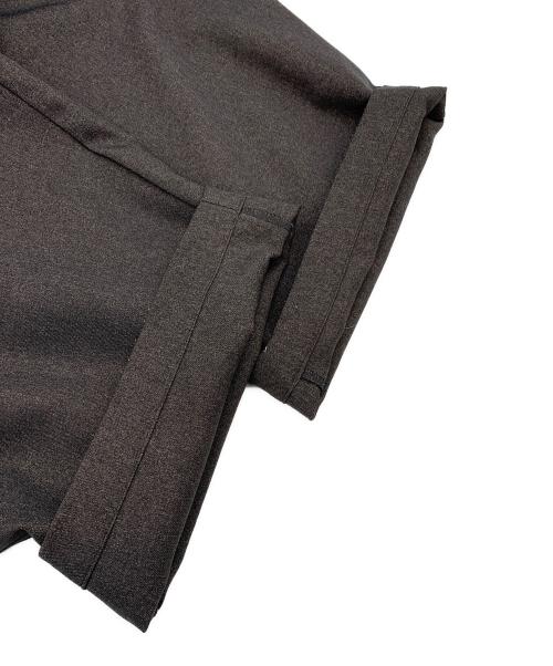 mizuiro-ind（ミズイロインド）mizuiro-ind (ミズイロインド) パンチングイージーパンツ ブラウン サイズ:記載なしの古着・服飾アイテム