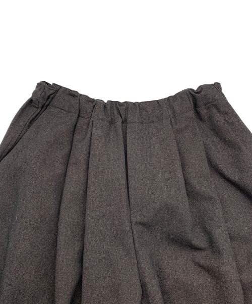 mizuiro-ind（ミズイロインド）mizuiro-ind (ミズイロインド) パンチングイージーパンツ ブラウン サイズ:記載なしの古着・服飾アイテム