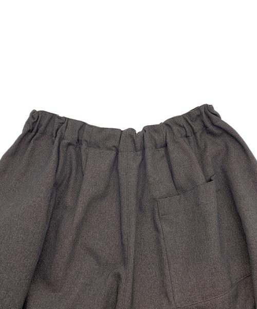 mizuiro-ind（ミズイロインド）mizuiro-ind (ミズイロインド) パンチングイージーパンツ ブラウン サイズ:記載なしの古着・服飾アイテム