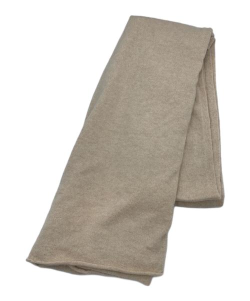 THROW（スロー）THROW (スロー) カシミヤストール ベージュの古着・服飾アイテム