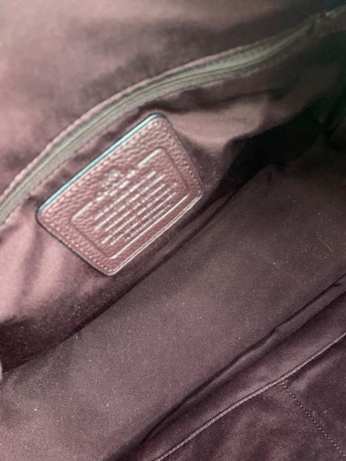 COACH（コーチ）COACH (コーチ) ワンショルダーバッグ ボルドーの古着・服飾アイテム