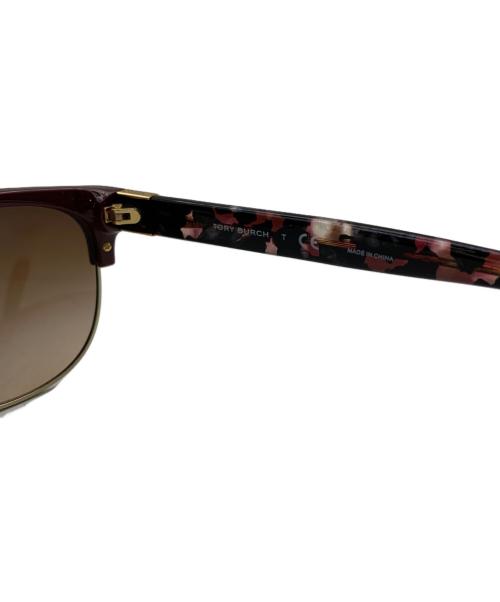 TORY BURCH（トリーバーチ）TORY BURCH (トリーバーチ) サングラス レッドの古着・服飾アイテム