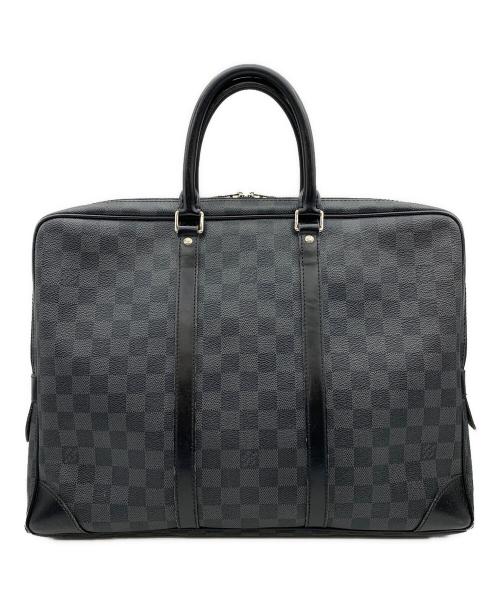 LOUIS VUITTON（ルイ ヴィトン）LOUIS VUITTON (ルイ ヴィトン) ポルト ドキュマン ヴォワヤージュ グレーの古着・服飾アイテム
