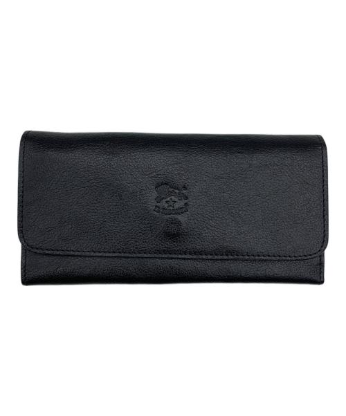 IL BISONTE（イル ビゾンテ）IL BISONTE (イル ビゾンテ) 長財布 ブラックの古着・服飾アイテム