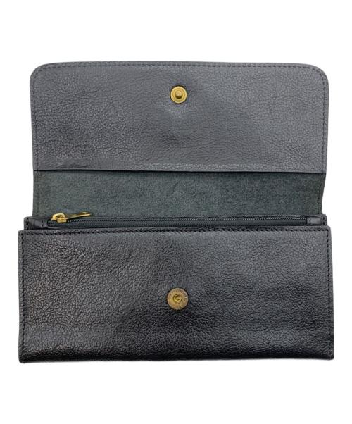 IL BISONTE（イル ビゾンテ）IL BISONTE (イル ビゾンテ) 長財布 ブラックの古着・服飾アイテム