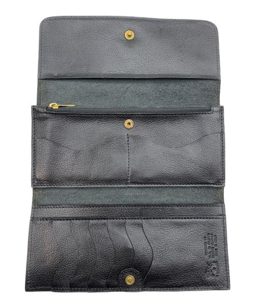 IL BISONTE（イル ビゾンテ）IL BISONTE (イル ビゾンテ) 長財布 ブラックの古着・服飾アイテム