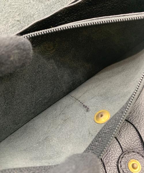 IL BISONTE（イル ビゾンテ）IL BISONTE (イル ビゾンテ) 長財布 ブラックの古着・服飾アイテム