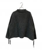 かぐれカグレ）の古着「ボアウールボトルネックプルオーバー」｜グレー