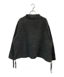 かぐれ（カグレ）の古着「ボアウールボトルネックプルオーバー」｜グレー