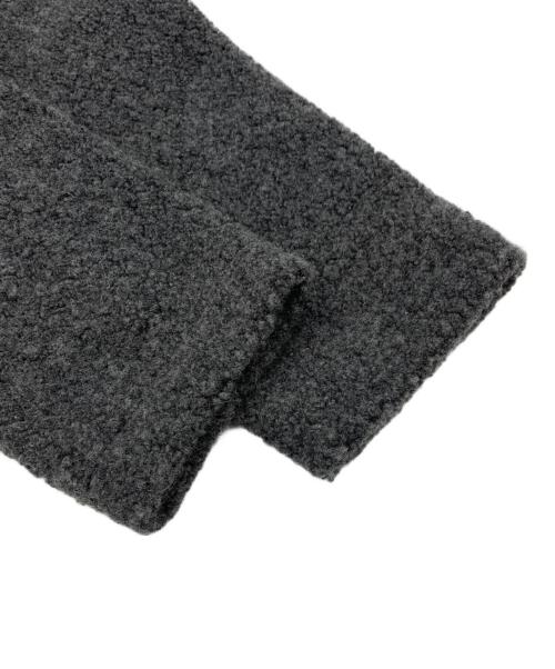 かぐれ（カグレ）かぐれ (カグレ) ボアウールボトルネックプルオーバー グレー サイズ:Fの古着・服飾アイテム