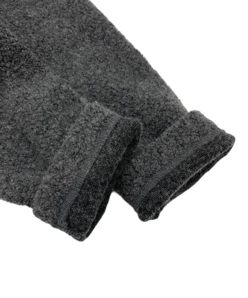 かぐれ（カグレ）かぐれ (カグレ) ボアウールボトルネックプルオーバー グレー サイズ:Fの古着・服飾アイテム