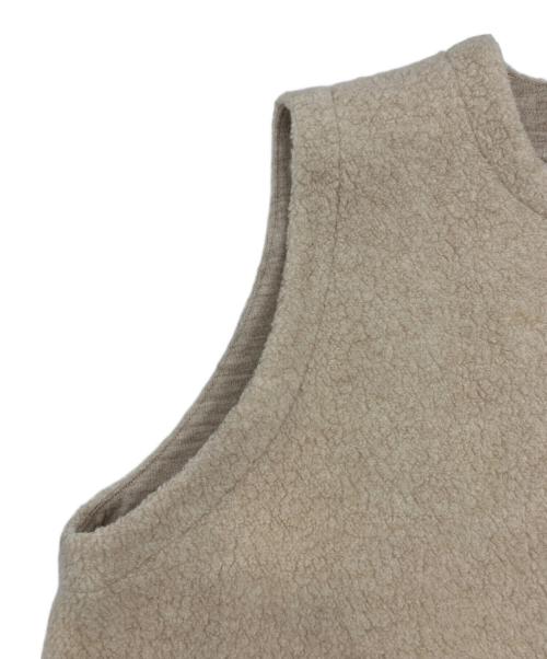 KAGURE（カグレ）KAGURE (カグレ) ウールベスト アイボリー サイズ:Fの古着・服飾アイテム