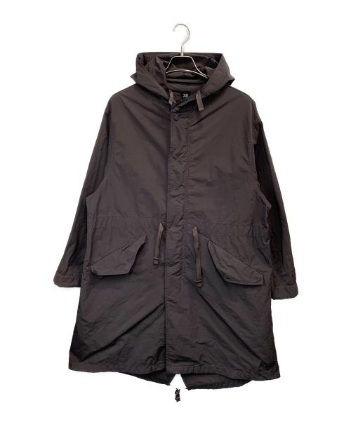 SCYEBASICS（サイベーシックス）SCYEBASICS (サイベーシックス) フーデッドコート ブラウン サイズ:38の古着・服飾アイテム
