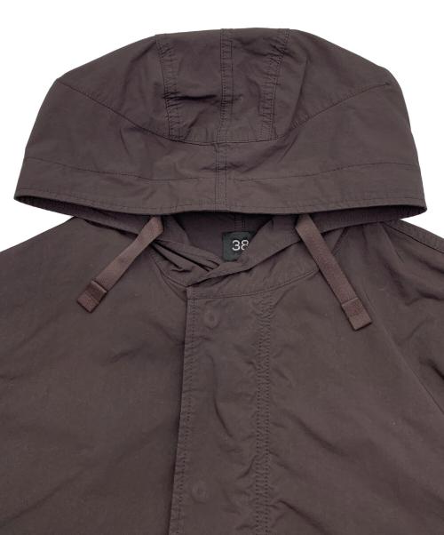 SCYEBASICS（サイベーシックス）SCYEBASICS (サイベーシックス) フーデッドコート ブラウン サイズ:38の古着・服飾アイテム