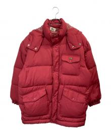 LACOSTE（ラコステ）の古着「ダウンジャケット」｜レッド
