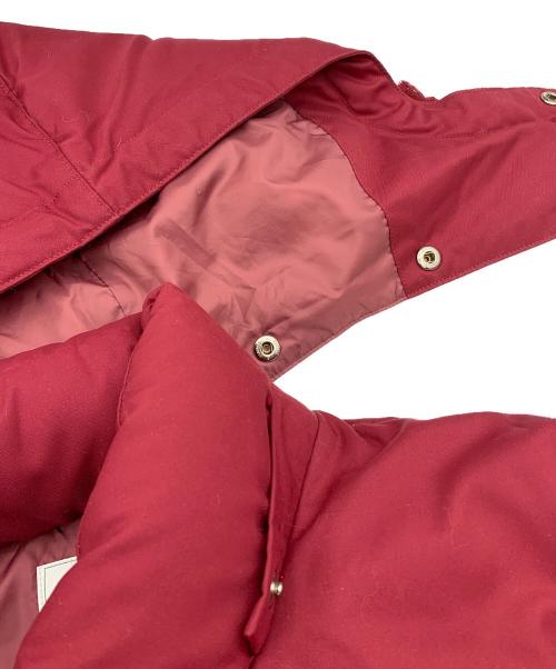 LACOSTE（ラコステ）LACOSTE (ラコステ) ダウンジャケット レッド サイズ:4の古着・服飾アイテム